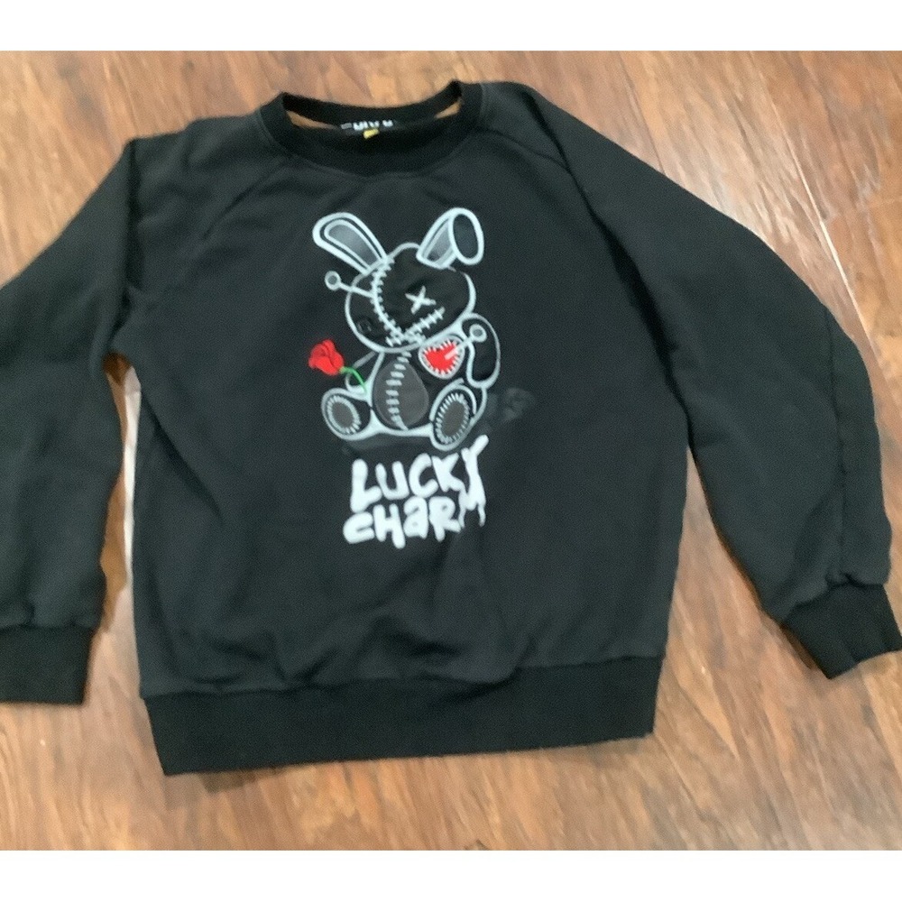 BKYS Sweatshirt Men's L Graphic Character Stitched